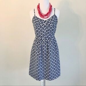 J Crew Seaside Cami Dress Geometric Print